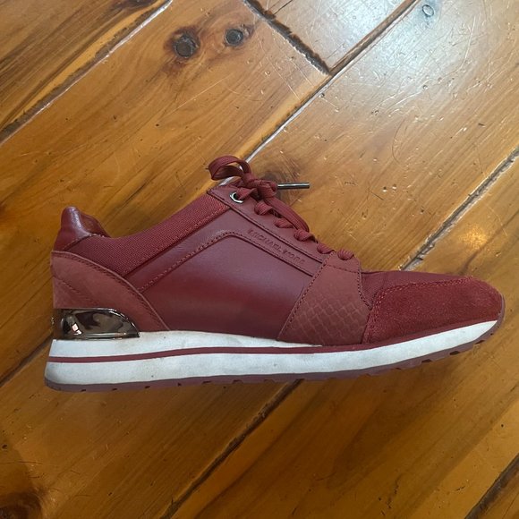 MICHAEL KORS Unique burgundy sneakers - Picture 5 of 11